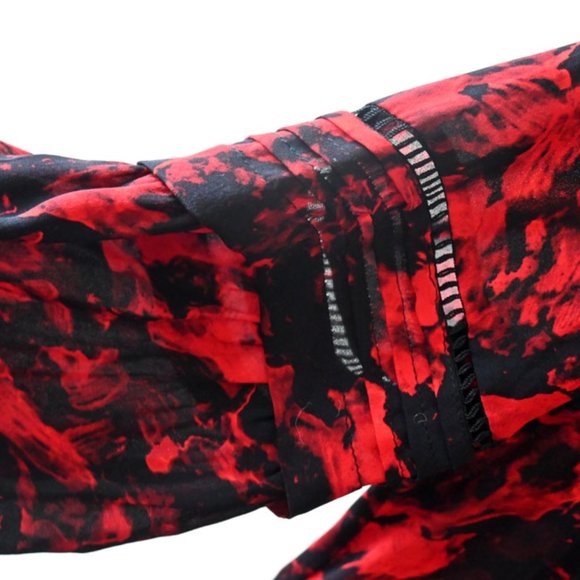 Silk Parker Womens Milly Long Sleeve Printed Boho Dress, Garland Valentines - Picture 7 of 10